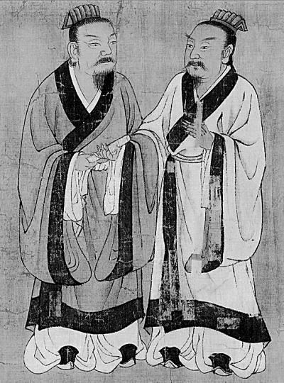 唐 阎立本《孔子弟子像》(局部) 资料图片